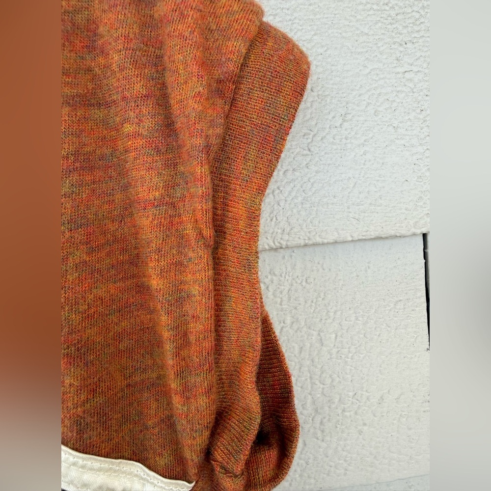 Vintage 70’s top women’s rust colored - Picture 3 of 7
